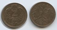 Österreich 2 Heller G4005 - Franz Joseph I. 1848-1916 Austria -