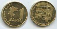 Bundesrepublik Deutschland Brandenburg 1 Barni Medaille M#7372 - Bäckerei Wiese - Wald-Solar-Heim Eberswalde -