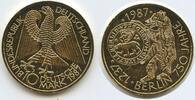Deutschland Bundesrepublik 10 Deutsche Mark S0136 - 750 Jahre Berlin Germany Eagle BRD -