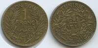 Tunesien Französisches Protektorat 1 Franc G0136 - French Protectorate Tunesia -