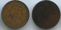 Ungarn Kaiserreich 1 Krajczar G14870 - Franz Joseph I. 1848-1916 Austria Hungary -
