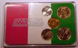 Mexiko Offizieller Kursmünzensatz GN997 - KMS Coin Mint Set World Cup - Mexico 1986 -
