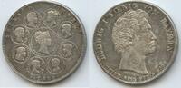 Bayern Königreich München Geschichtstaler (1 Thaler, 1 Conventionsthaler) GB1225 - RAR Ludwig I. 1825-1848 Segen des Himmels Bavaria -