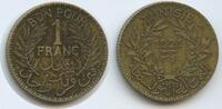 Tunesien 1 Franc G15991 - Muhammad V. 1906-1922 Tunisia Tunesien-Französisches Protektorat -