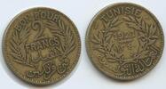 Tunesien-Französisches Protektorat 1 Franc G15992 - Muhammad V. 1906-1922 French Protectorate Tunisia -