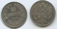 Finnland 25 Penniä Silber M#6980 - Nikolaus II. 1894-1917 Finland -