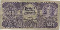 Österreich 1.Republik 100 Schilling GB385 - RAR Banknote Österreichische Nationalbank -