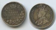 Kanada 5 Cents Silber G6534 - King George V. 1910-1936 Canada -