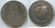 Vereinte Nationen Medaille M#7497 - Freedom for All Peoples UNO - United Nations Organization -