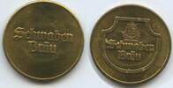 Deutschland Bundesrepublik Stuttgart Biermarke Wertmarke Bierzeichen Pfandmarke T697 - Schwaben Bräu - Germany Beer-token -