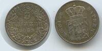 Bayern 3 Kreuzer Silber H1384 - Ludwig I. 1825-1848 Bavaria -