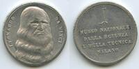 Italien Medaille Leonardo da Vinci GY1127 - Museo Nazionale della Scienza e della Tecnica Milano -