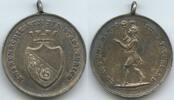 Schweiz Zürich Silbermedaille nd. 1852-1892 M#6475 - Knabenschiessen der Stadt Zürich - Üb Aug und Hand fürs Vaterland Vorzüglich, Patina