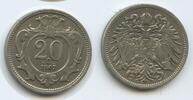 Österreich Kaiserreich 20 Heller G4048 - Kaiser Franz Joseph I. 1848-1916 Austria -