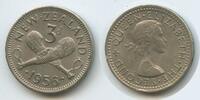 Neuseeland 3 Pence G3099 - Patu King Elizabeth II. New Zealand -