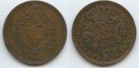 Azoren 10 Reis G7914 - Carlos I. Portuguese Administration Azores -