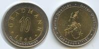 Deutschland Bundesrepublik Bayern Wertmarke 10 Geschenkdukaten Jeton Token GX1441 - Parfümerie Gradmann Lindau Bodensee -