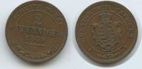 Sachsen-Albertinische Linie 2 Pfennig G14071 - Johann 1854-1873 -
