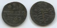 Sachsen-Hildburghausen 1 Heller 1763 G14323 - Ernst Friedrich III. Karl 1745-1780 Schön - Sehr schön