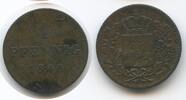 Bayern 1 Pfennig 1840 G14373 - Ludwig I. 1825-1848 Kingdom of Bavaria Sehr schön -
