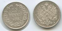 Finnland 25 Penniä Silber H1498 - Nikolaus II. 1894-1917 Finland -