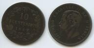 Italien Königreich 10 Centesimi G12514 - Vittorio Emanuele II. 1861-1878 Italy Naples -