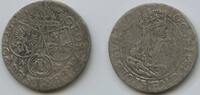 Polen 6 Gröscher Silber G3843 - Johann Casimir 1649-1668 Poland -