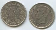 Belgien EEN Belga - 5 Frank (5 Francs) G9070 - DER BELGEN - Albert Roi des Belges Belgium -