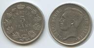 Belgien EEN Belga - 5 Frank (5 Francs) G9061 - DER BELGEN - Albert Roi des Belges Belgium -
