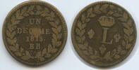 Frankreich Belagerung Straßburg Un Decime G1811 - Ludwig XVIII. Blocus de Strasbourg France -