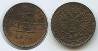 Österreich Kaiserreich ¼ Kreuzer G5076 - Franz Joseph I. 1848-1916 Austria -