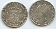Niederlande 1 Gulden Silber H0519 - Wilhelmina 1890-1948 Netherlands -