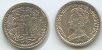 Niederlande 10 Cents Silber M#5358 - Wilhelmina I. 1890-1948 Netherlands -