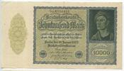 Deutsches Reich Weimar 10.000 Mark Reichsbanknote GB013 - Reichsbanknote Paper Money Germany Albrecht Dürer -