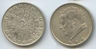 Österreich 2 Schilling Silber (Doppelschilling) G5900 - 100th Anniversary of the Death of Franz Schubert Austria -