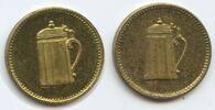 Deutschland Nürnberg Spielmarke Rechenpfennig Jeton M#6109 - Bier Bierrug -