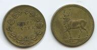 Deutsches Reich Nürnberg Rechenpfennig Jeton Spielmünze M#6126 - Spielmarke Hirsch -