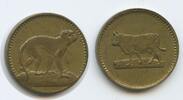 Deutsches Reich Nürnberg Rechenpfennig Jeton Spielmünze M#6176 - Spielmarke Affe - Milchkuh Kuh -