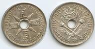 Britisch Neuguinea 1 Shilling Silber G12926 - New Guinea King George VI. 1936-1952 -