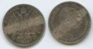 Österreich Kaiserreich 2 Corona (Kronen) Silber G5721 - Franz Joseph I. 1848-1916 Austria Vienna -