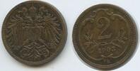 Österreich Kaiserreich 2 Heller G14893 - Franz Joseph I. 1848-1916 Austria -