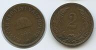 Österreich Ungarn Kaiserreich 2 Filler G14924 - Franz Joseph I. 1848-1916 Hungary Austria -