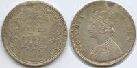 One Rupee Silber 1862 Indien Britisch H0623 - Queen Victoria 1837-1901 India British Sehr schön, Henkelspur