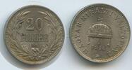 Ungarn Kaiserreich 20 Filler G5598 - Franz Joseph I. 1848-1916 Hungary -
