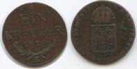 Österreich Kaiserreich Siebenbürgen 1 Kreuzer G5445 - RAR Franz II. 1792-1835 Austria -