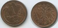 Österreich Kaiserreich 1 Heller G4151 - Franz Joseph I. 1848-1916 Austria -