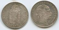 Ungarn Kremnitz 1 Forint Silber G5650 - Franz Joseph I. 1848-1916 Österreich -