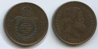 Brasilien 20 Reis 1869 G2623 - Pedro II. 1868-1870 Brazil Brésil Sehr Schön - Vorzüglich