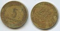 Äquatorialguinea 5 Francos CFA G15510 - Antilopen Equatorial Guinea - Bank of Central African State -
