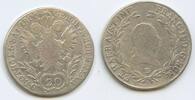 RDR Österreich Ungarn Kremnitz 20 Kreuzer Silber H0694 - Franz II. 1792-1835 Austria -
